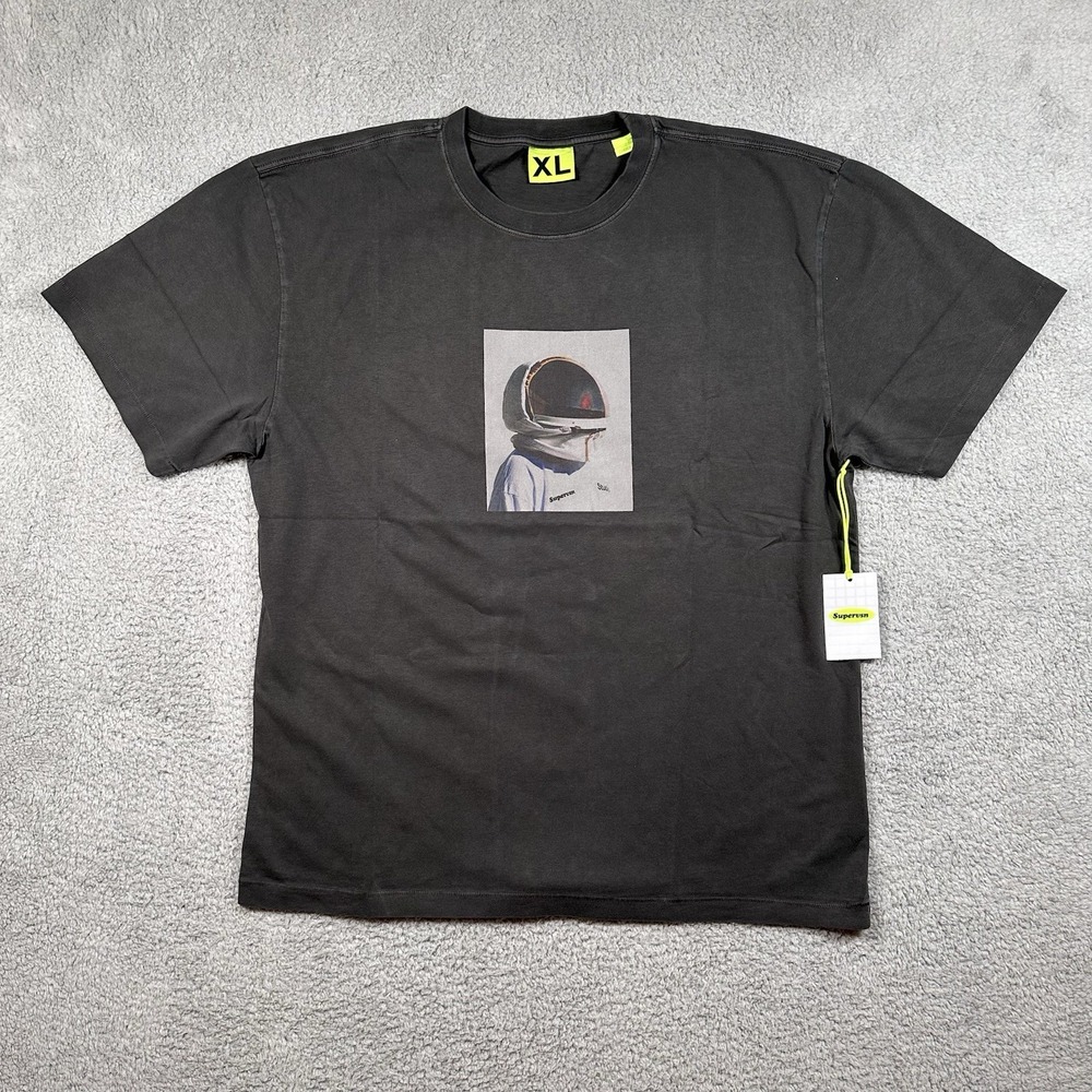 NWT Supervsn‎ Studios Space Man T Shirt Gray Size XL
